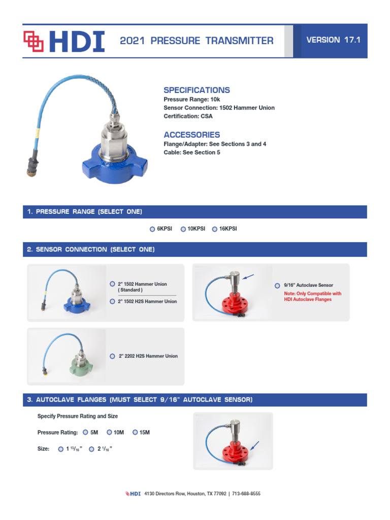 Barksdale Intelligent Transmitters Guide | PDF | Pressure Measurement ...
