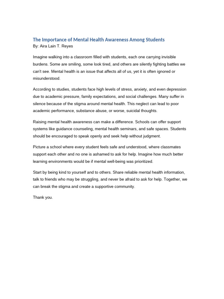 mental-health-awareness-in-students-pdf