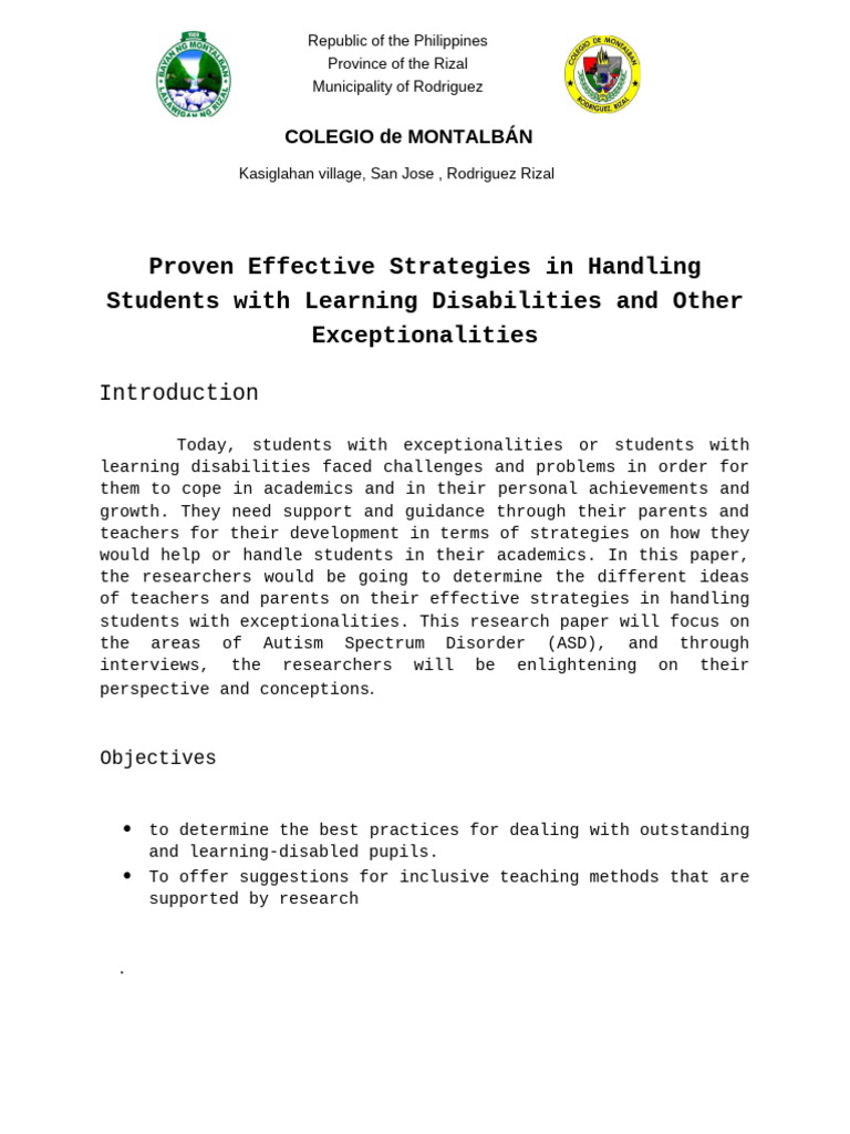Effective Strategies for Autism Support | PDF | Special Education | Autism