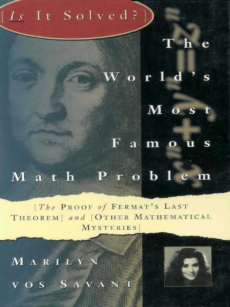 The World's Most Famous Math Problem Marilyn vos Savant - St. Martin's ...