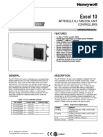 Excel 10: W7752D, E, F, G, J Fan Coil Unit Controllers