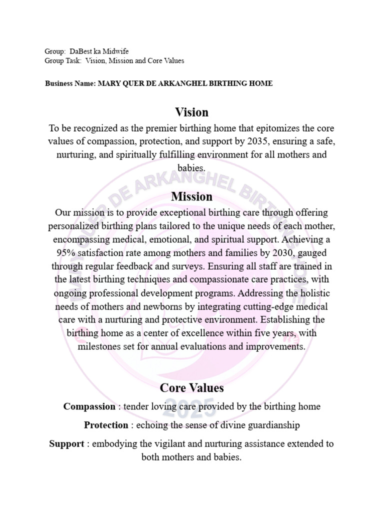 Vision-Mission | PDF