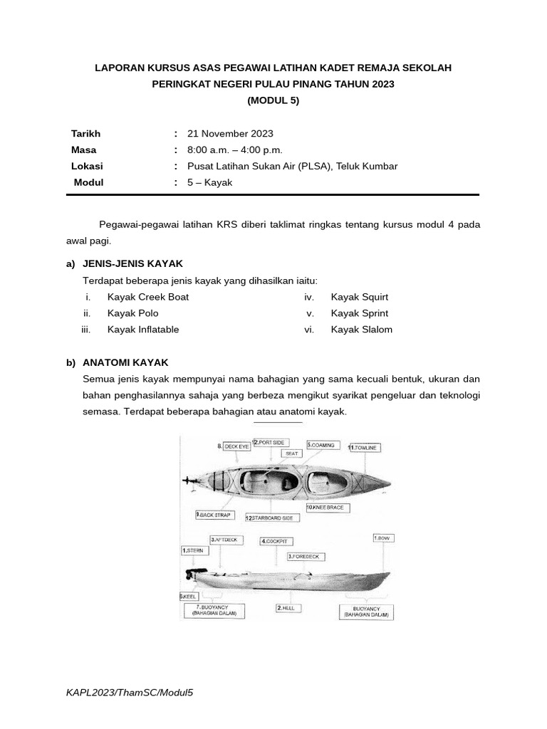 Modul 5 Kayak | PDF