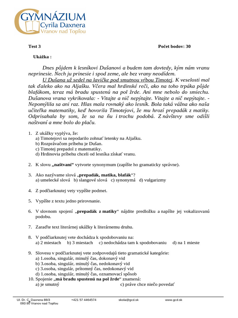 Test 3 | PDF