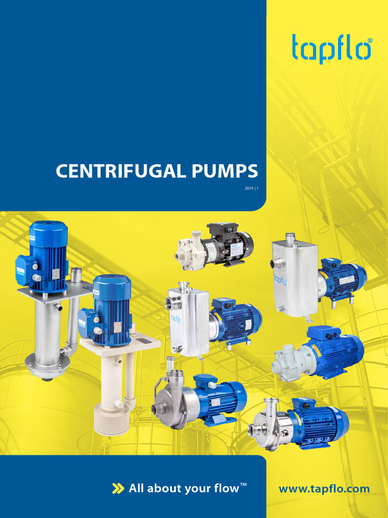 Tapflo Centrifugal Pumps Overview | PDF | Pump | Water