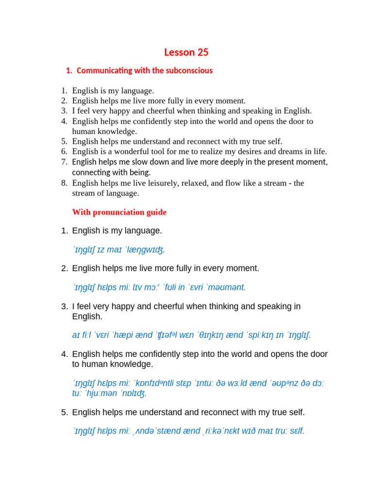 Communicating in English: Lesson 25 | PDF | Foods | Vegetables