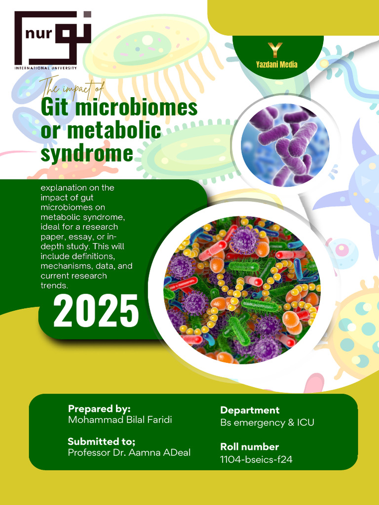 Gut Microbiome's Role in Metabolic Syndrome | PDF