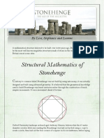 Structural Mathematics of Stonehenge: by Lisa, Stephanie and Leanne