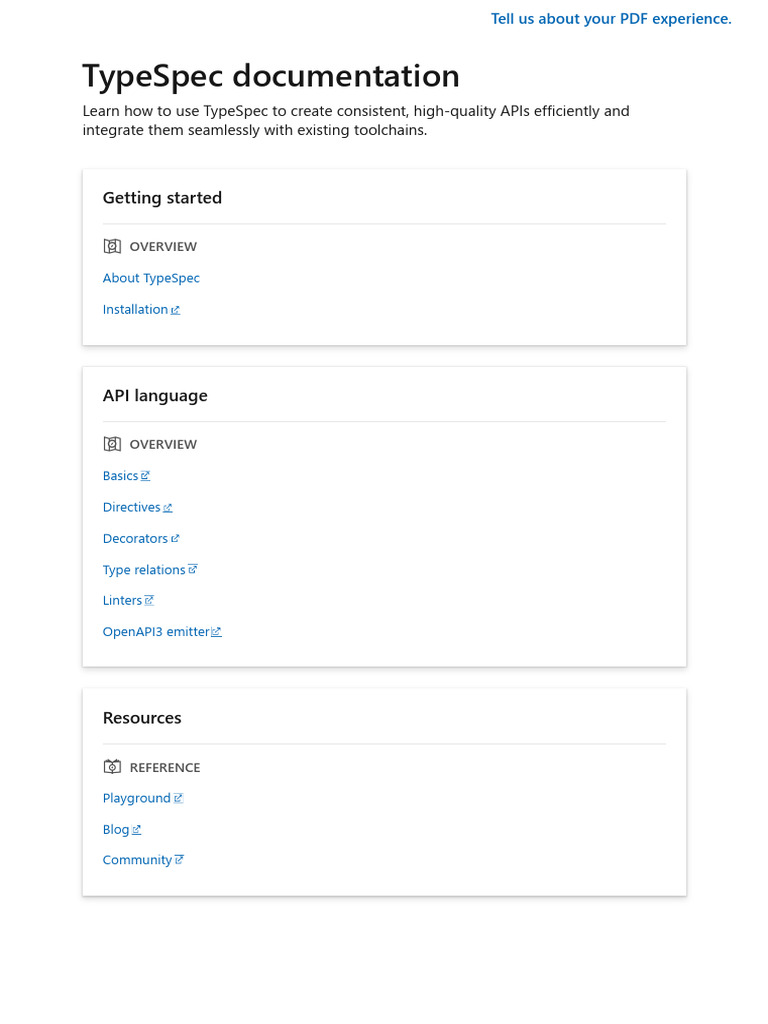 Azure Developer Typespec | PDF | Client–Server Model | Compiler