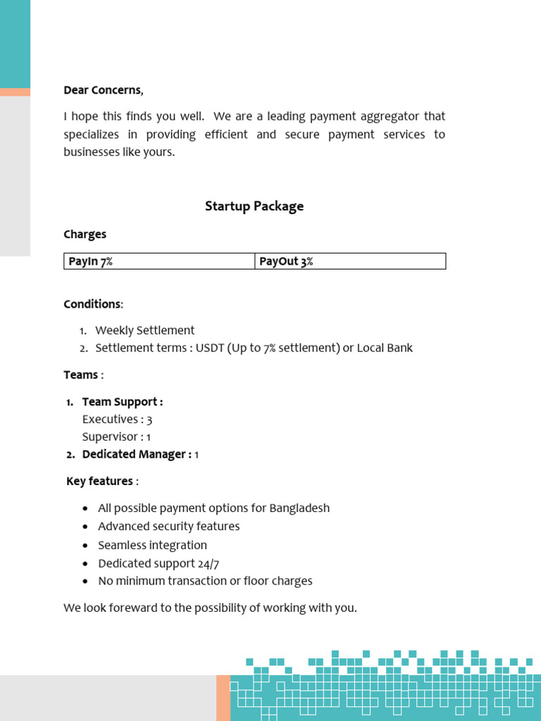 PSP Proposal For BlueChip | PDF