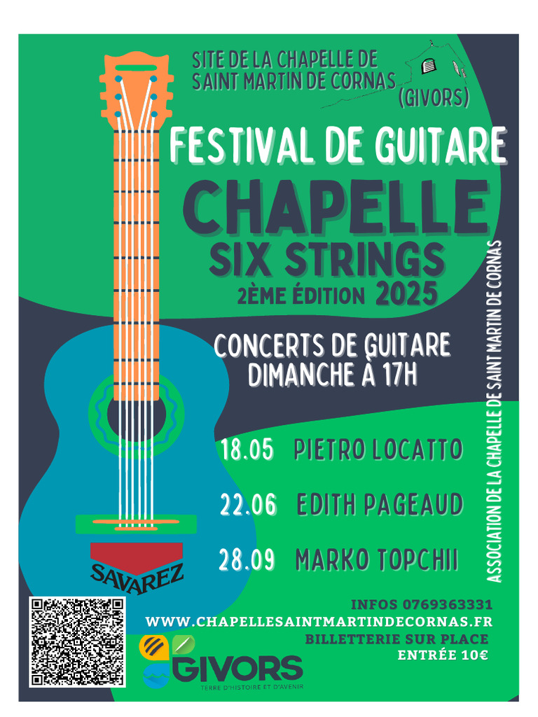 Concerts de guitare avec Edith Pageaud | PDF | Musique classique