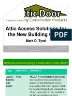 Battic Door Press Kit