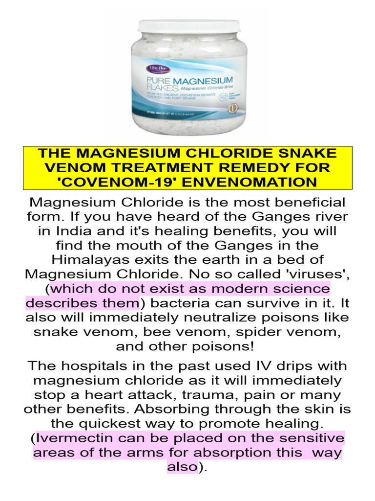 Illustration of Importance Of Magnesium For Snake Growth And Muscle Development