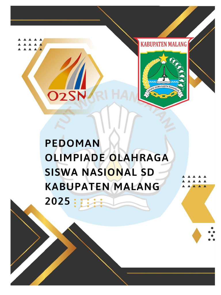 Juknis O2SN SD 2025 Kabupaten Malang | PDF