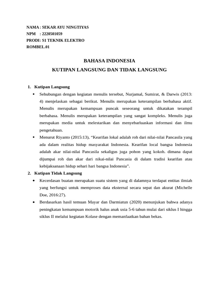 Kutipan | PDF