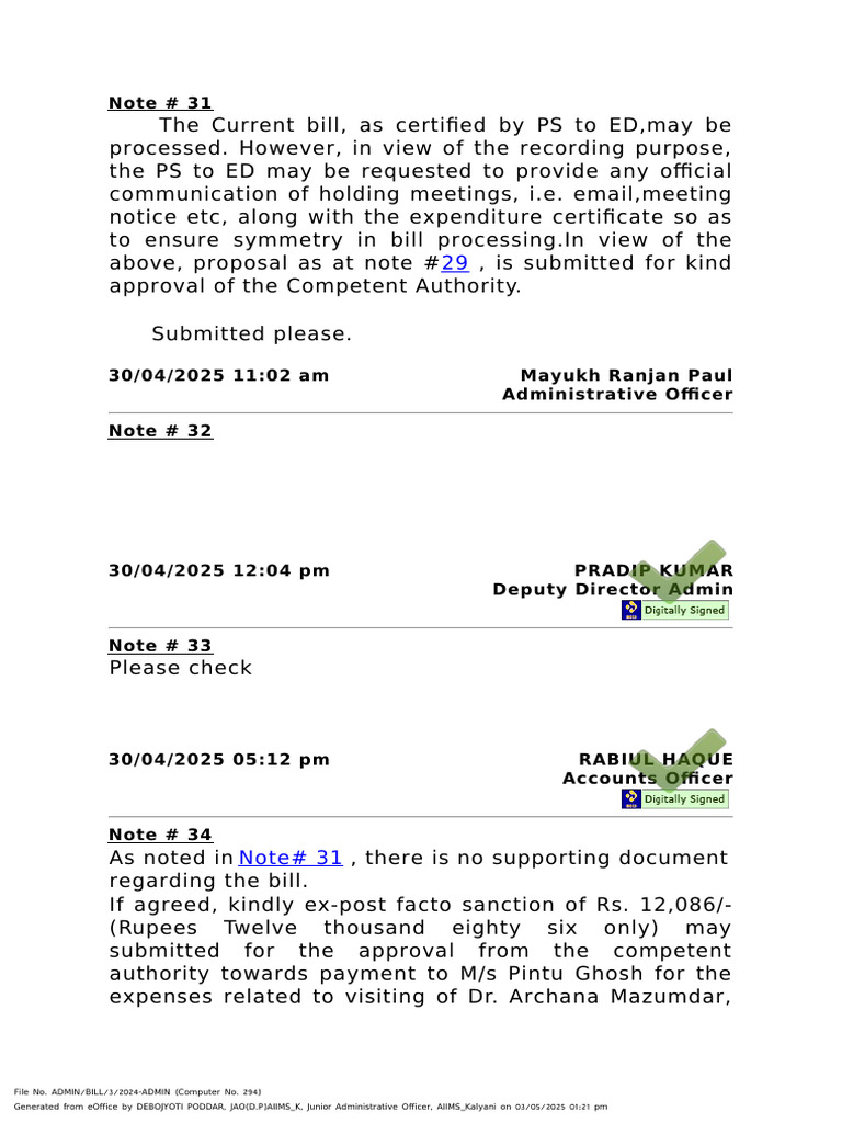 Note # 31 | PDF