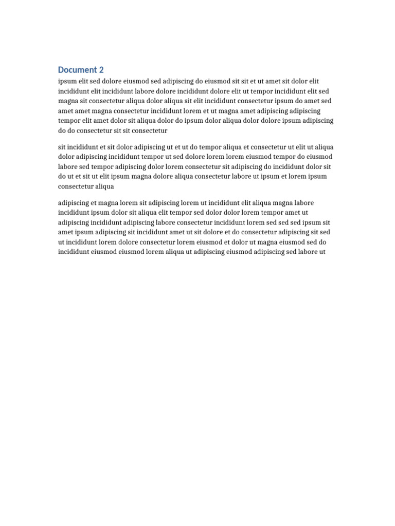 Random Doc 2 | PDF