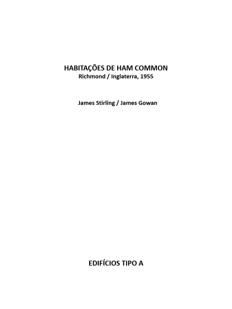 Stirling - James 1955 HamCommon Richmond | PDF
