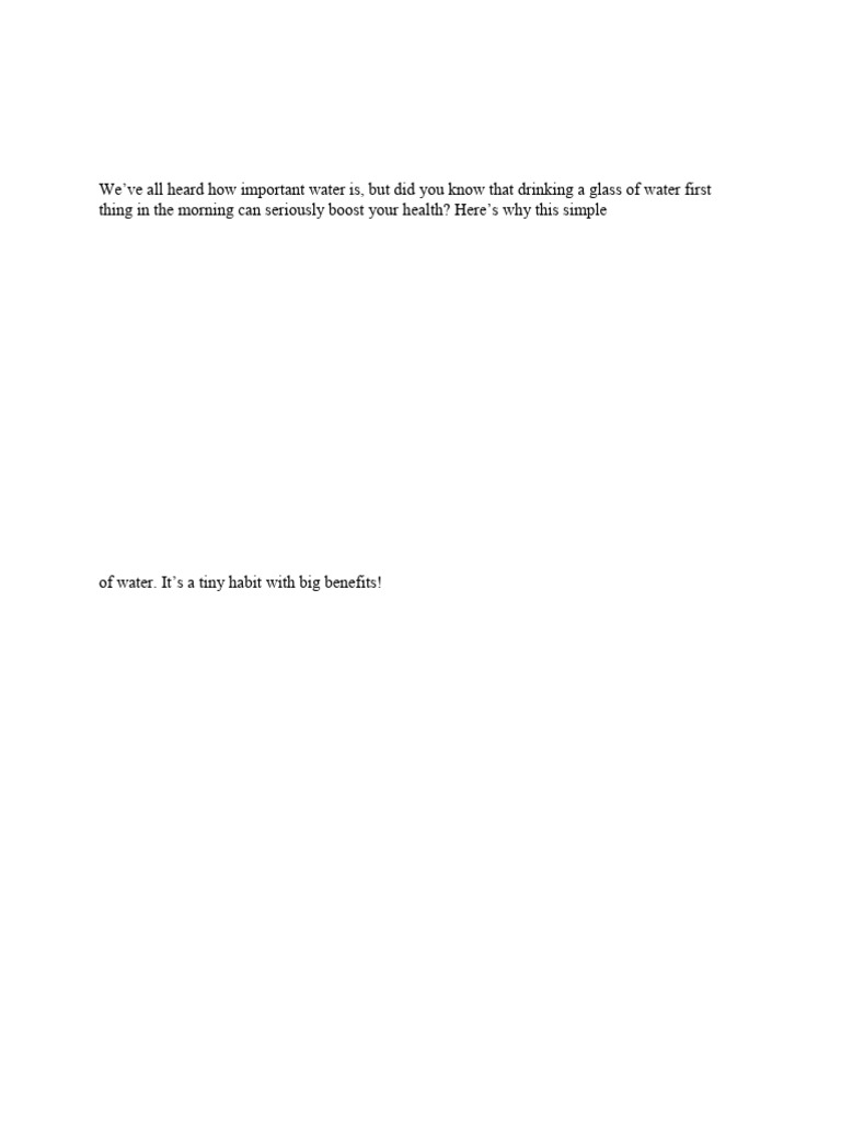 Health Writing Sample 2 | PDF