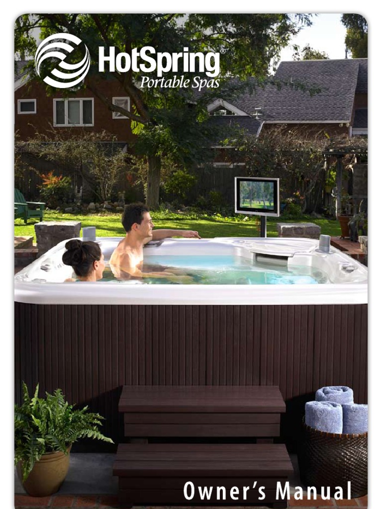 Hot Springs Spa Manual