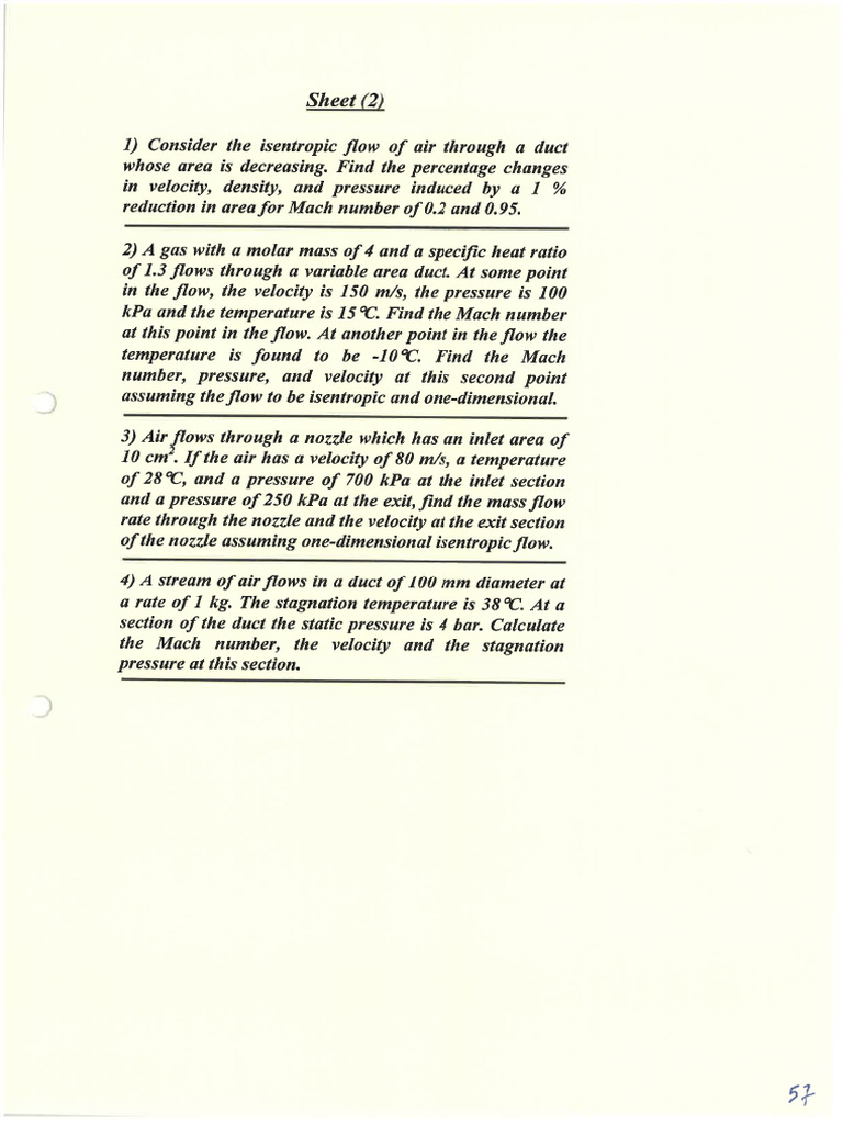 Problems Chapter 2 | PDF