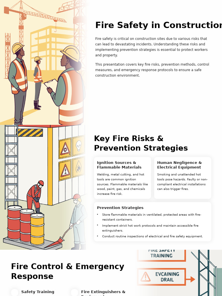Fire Safety in Construction | PDF