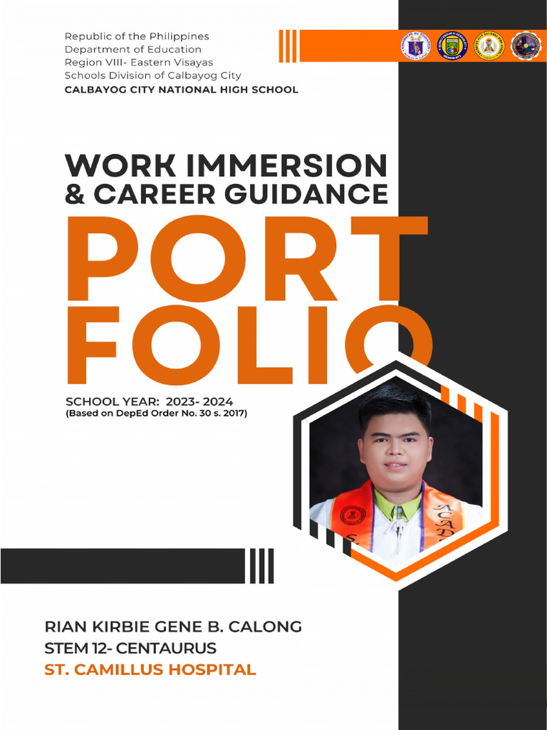 Senior High Work Immersion Portfolio | PDF | Job Interview