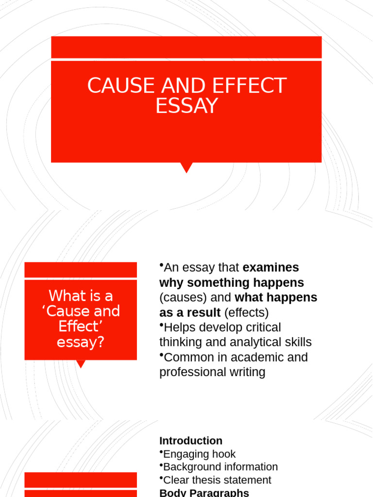 Understanding Cause and Effect Essays | PDF | Air Pollution | Smog