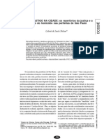 Feltran Justiça Homicidio SP