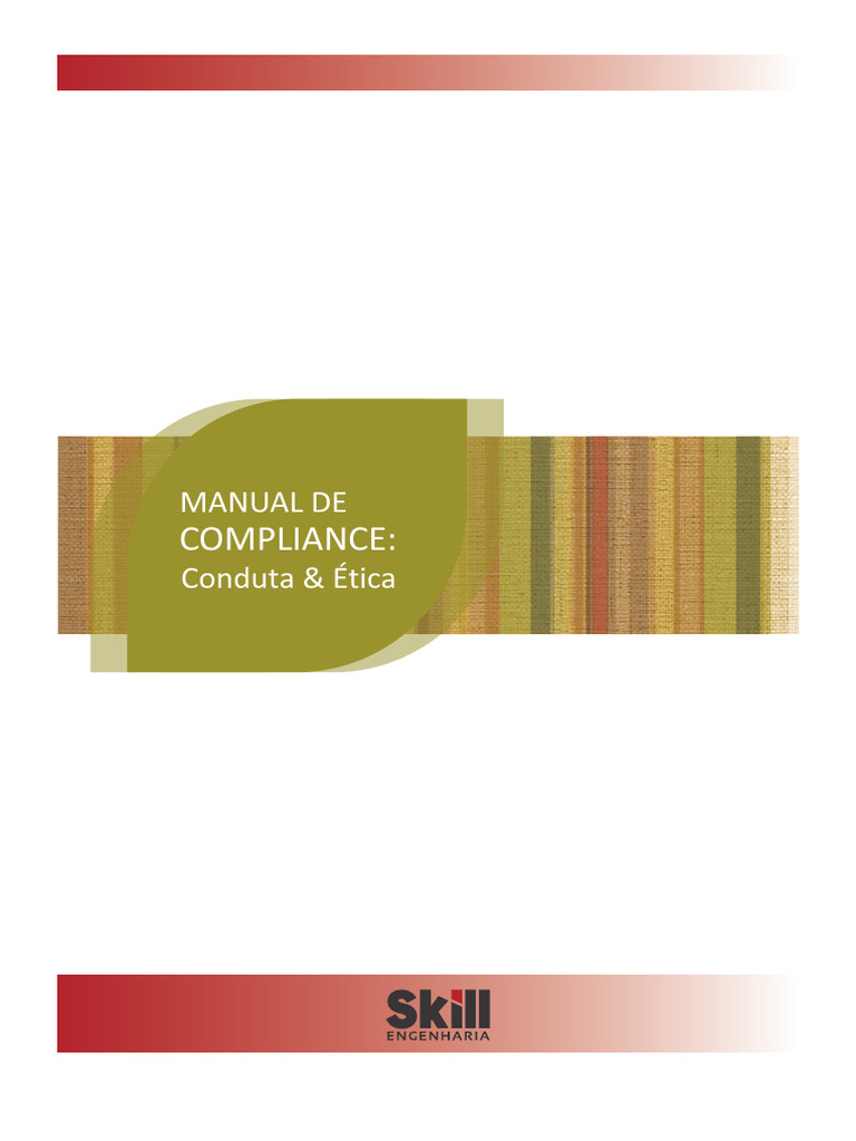 Manual de Compliance | PDF | Internet | Conformidade regulatória