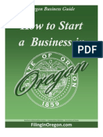 2011 - Starting A Business in Oregon Guide