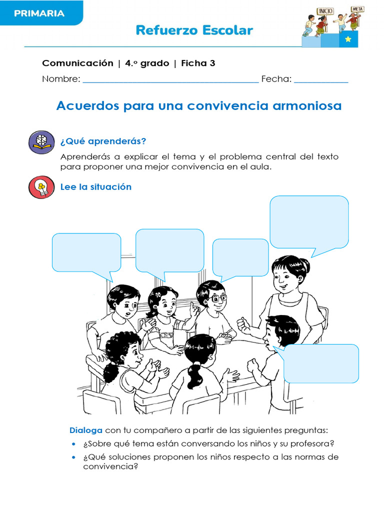 Mejora de la convivencia en el aula | PDF | Aprendizaje