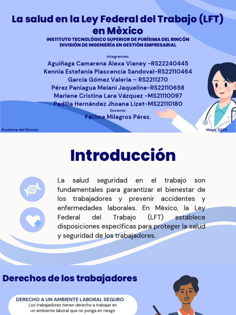 Salud en Ley Federal Del Trabajo | PDF | Valores | Multa (pena)