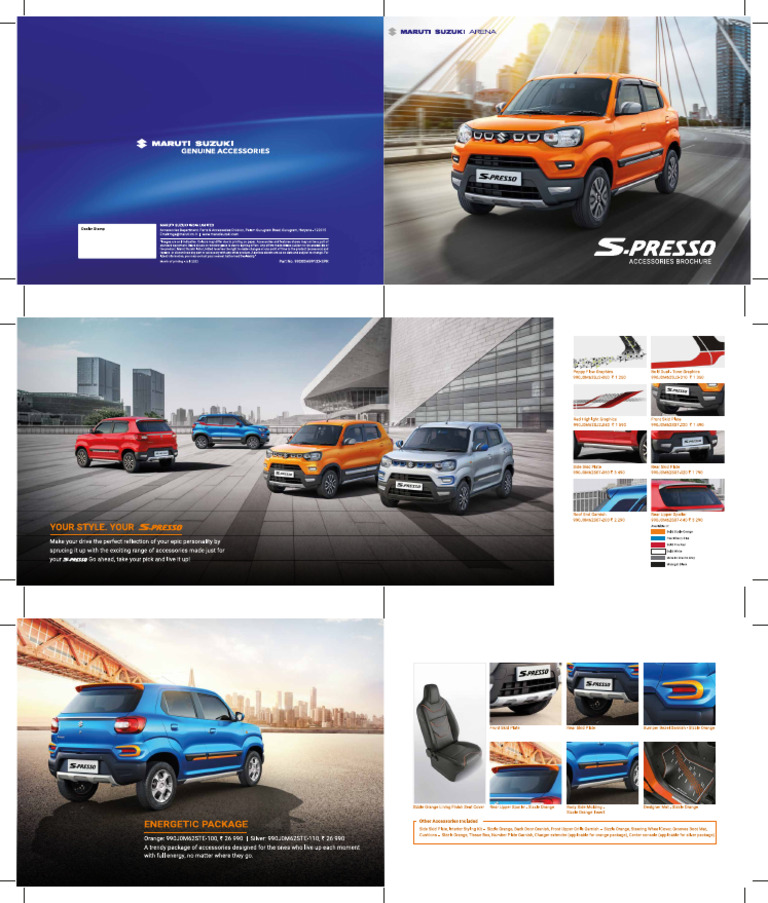 Spresso Accessories Brochure Digital | PDF