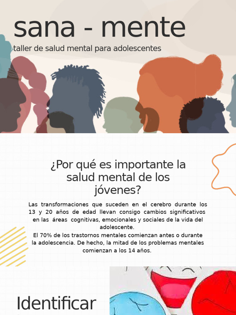 Taller de Salud Mental para Adolescentes | PDF