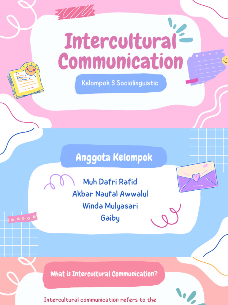Intercultural Communication Insights | PDF | Cross Cultural ...