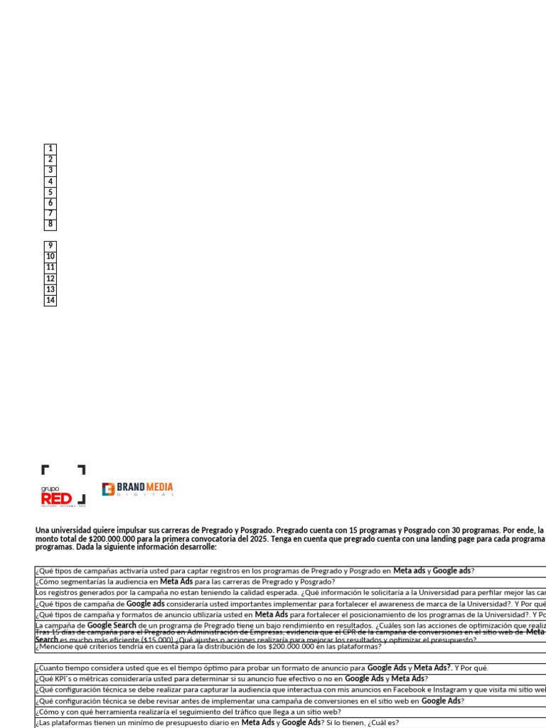 BMD - Prueba Trafficker SR | PDF