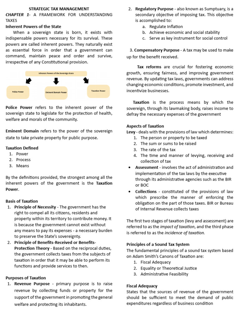 Strategic Tax Management Framework | PDF | Taxes | Employment