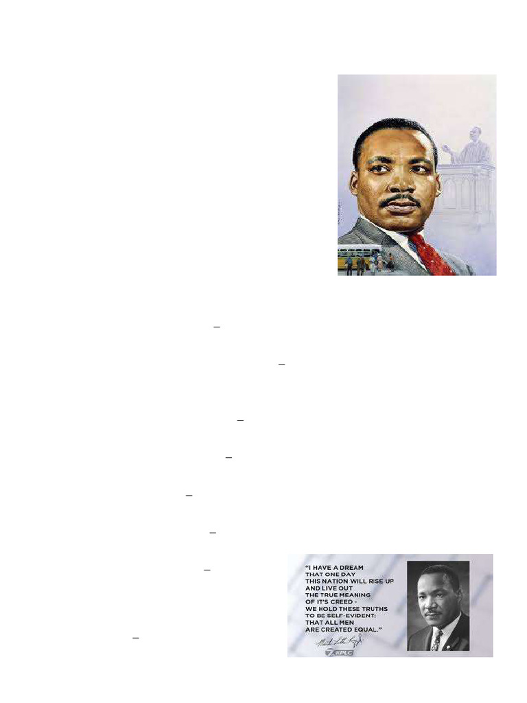 Martin Luther King | PDF