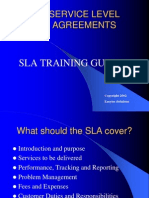 SLA - Training Guide 1.0