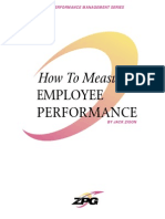 How to Measure Employee Performance
