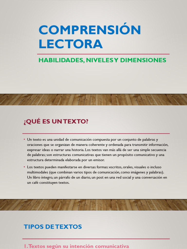 Comprensión Lectora | PDF | Comprensión lectora | Razonamiento deductivo