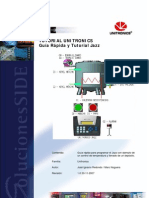 UNITRONICS Guia Rapida y Tutorial Jazz ESP