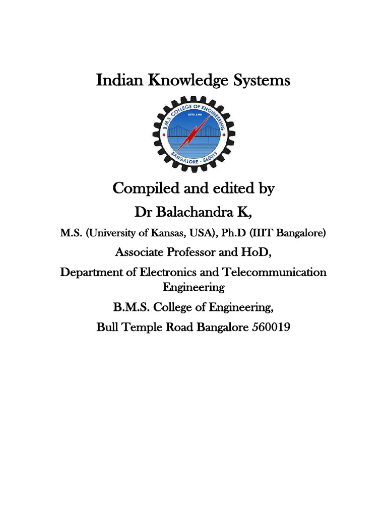 Overview of Indian Knowledge Systems | PDF | Vedas | Linguistics