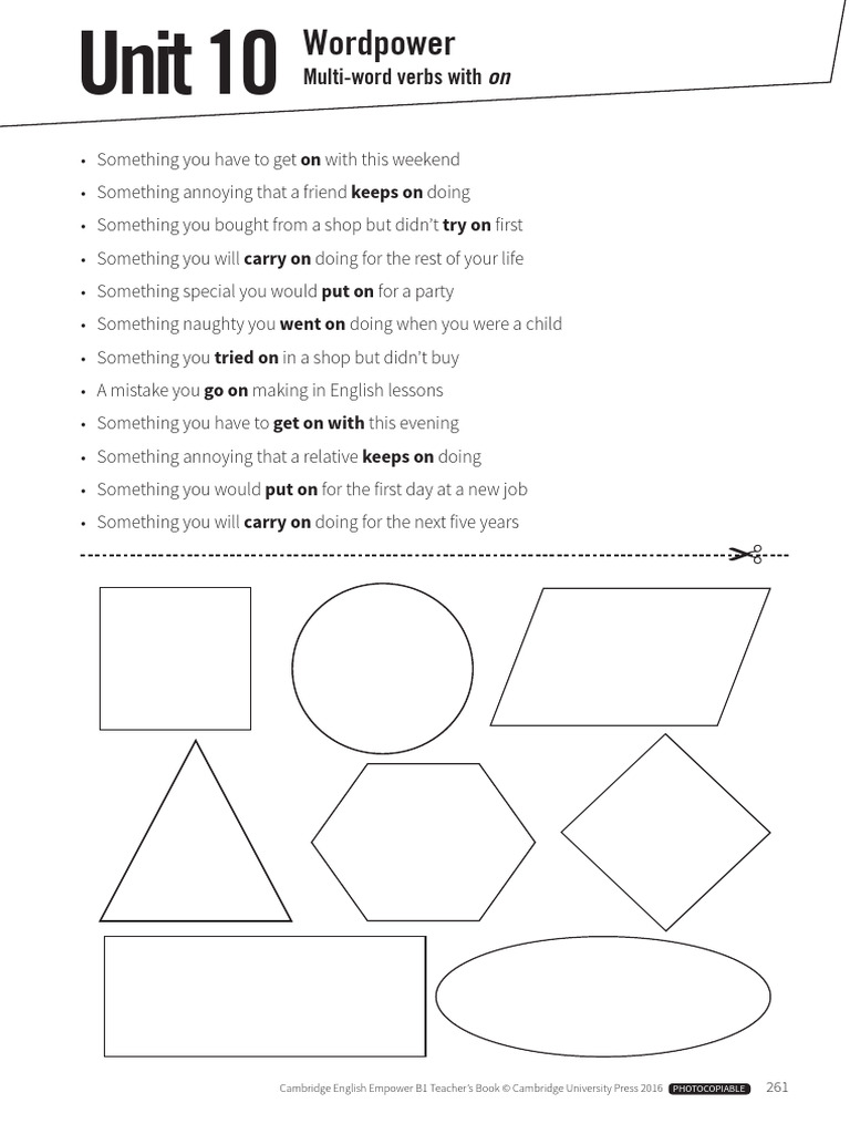 Multi-Word Verbs with 
