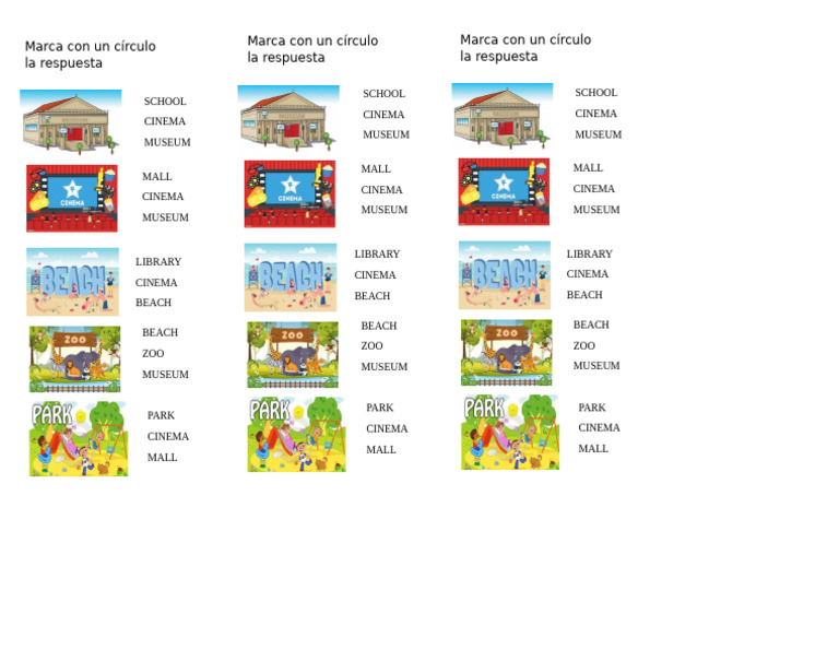 Circling Activity | PDF