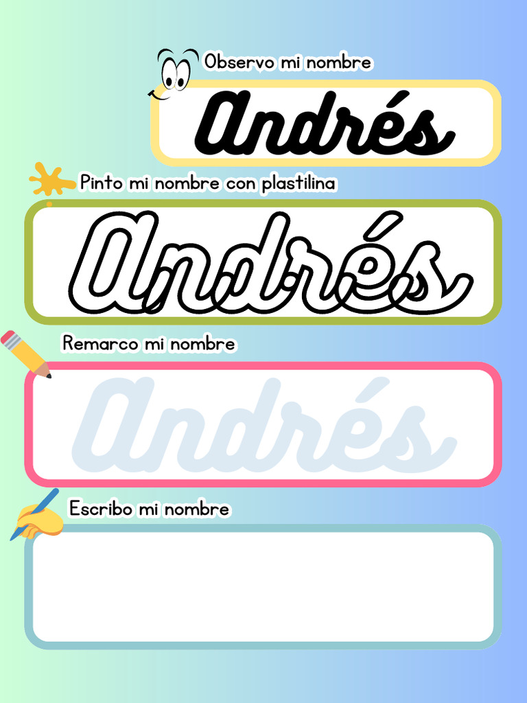 Nombres para Niños 1 | PDF