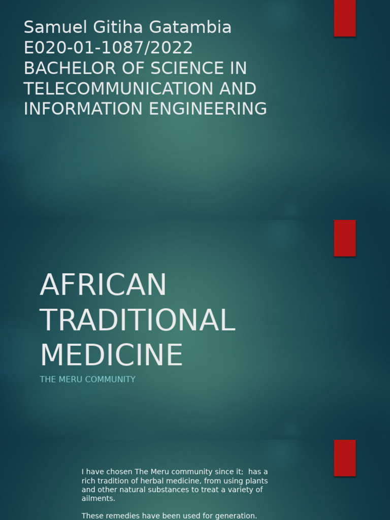 Photo inspiration: Herbal Medicine Community Reference: Meru Community S Herbal Remedies Pdf Traditional Medicine