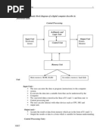 Introduction To Computing 1: Main Memory: ROM, RAM Secondary Memory: Hard Disk