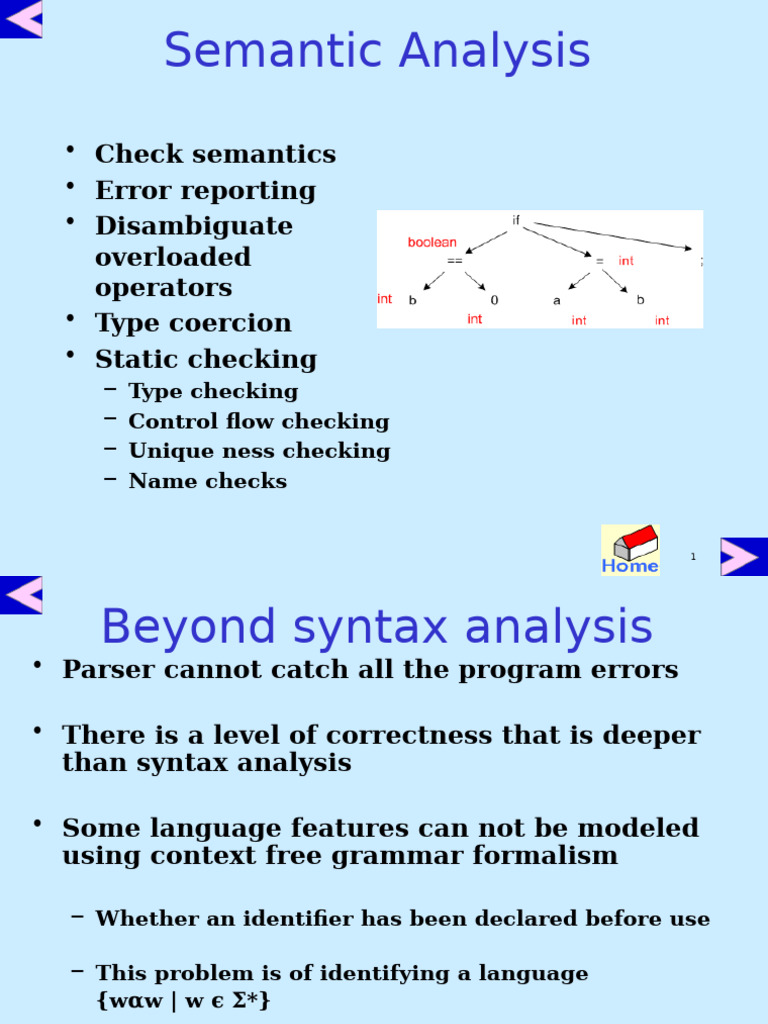 Semantic Analysis | PDF | Pointer (Computer Programming) | Multiplication